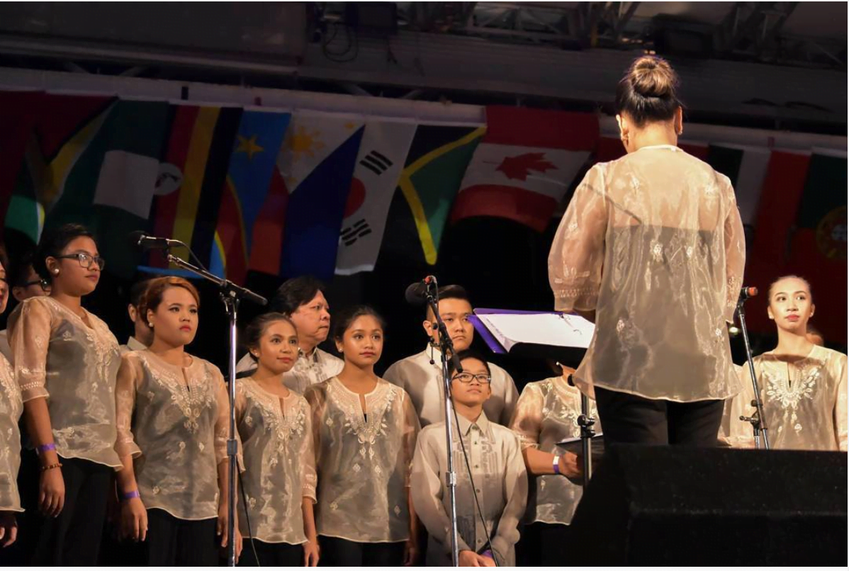 Perform for voices of the nations